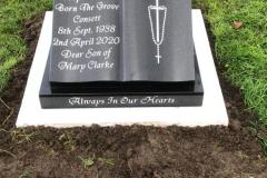 Churchyard gravestone — Sara De Shon, Mary Clarke, Always In Our Hearts